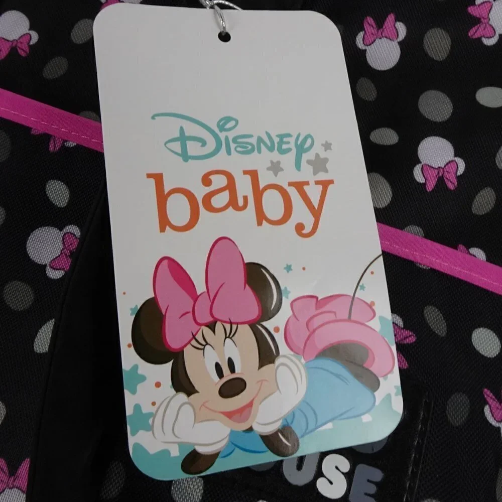 Disney Baby Minnie Mouse Diaper Bag 8 Pockets 4 Piece Set 19